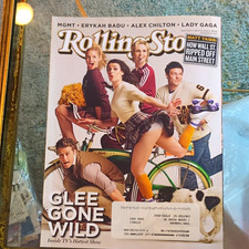 Rolling Stone #1102 Glee Gone Wild April 15 2010 Magazine MGMT Lady Gaga picture