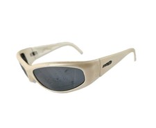 Arnette Catfish Retro Sunglasses Rare Pearlescent White Vintage  picture