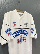Vintage 2001 Puma SK Sturm Graz White Home Soccer Jersey Rojas 4 XL Mens picture