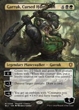 Garruk, Cursed Huntsman 0099 Mythic Foil Bloomburrow Commander MTG Near Mint picture