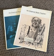 The American Music Teacher.  Lot Of 2.  Sept/Oct 1965, June/July 1967 picture