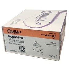 *12-Pieces* Quill Barbed Suture Monofilament 12