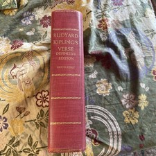 Vintage Rudyard Kipling’s Verse Definitive Edition 1950 Hardcover picture