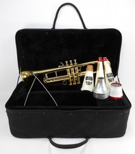 Henri SELMER Model 24B Paris Brass Trumpet with Case - Made in France, 1955 picture