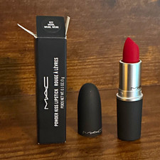 M·A·C Powder Kiss Lipstick Stick, Red Matte, Werk, Werk, Werk 0.1 oz MPN 322 picture