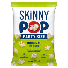 SKINNYPOP Original, Gluten Free Popcorn Party Size Bag, 8 oz picture