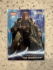 2025 Topps Chrome Marvel Studios The Mandarin #32 Blue Raywave Refractor picture