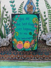 Original Folk Art Painting Wood Panel Ray LaMontagne You Are The Best Thing 10
