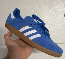 Adidas Samba ADV Bluebird White Gum Skate Shoes Size 12 picture