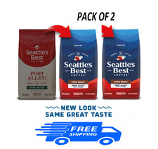 Seattle’s Best Post Alley Dark Roast Ground Coffee 12oz – 2 Pack 100% Arabica picture