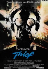 Thief 1981 James Caan Michael Mann Crime Movie Vintage Poster picture