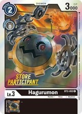 Hagurumon Store Participant Foil - BT2-052 - NM - Digimon TCG picture