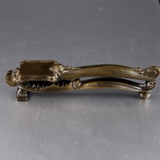 Antique Sculpted Bronze Nutcracker English Circa 1910's picture
