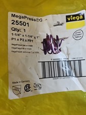 Viega Megapress 25501 1-1/4 X 1-1/4 X 1 PxPxFPT picture