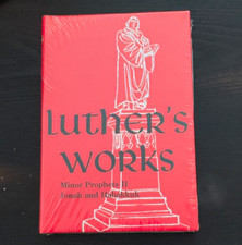 Luther's Works Minor Prophets II Jonah & Habakkuk Hardcover English Adults picture