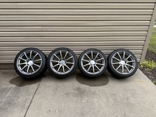 Advan Racing RS Wheels With AD09 Tires For Porsche 5x130 - Set Of 4 picture