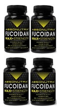 4 Absonutrix Fucoidan Atlantic Brown Seaweed 500 mg antioxidant 120 veg capsules picture