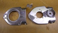 KURYAKYN HARLEY HYPERCHARGER BLOOD GROOVE COVER & BACK  BRUSHED FINISH picture