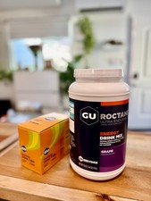 NEW: GU Roctane Energy Drink Grape Flavor (24 serv/55 oz) + GU Hydration Tabs picture