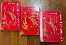 The Hawaiian Kingdom 1778-1893 Kuykendall 3 Volumes Hardcovers Hawaii History picture