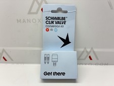 Schwalbe Clik Bicycle Valve Conversion Kit - Presta Valves, Pair with picture