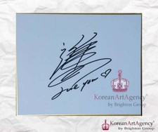 Lee Joon Gi Shikishi Art Board Autograph 212x182mm picture