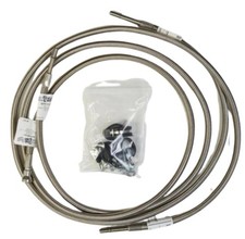 Quick Fix Fuel Line Kit Fits 2004-2006 GMC Yukon w/o Filter Stainless QFF0009SS picture