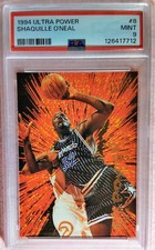 1994-95 Fleer Ultra PSA 9 Ultra Power Shaquille O'Neal #8📈🔥🔥 picture