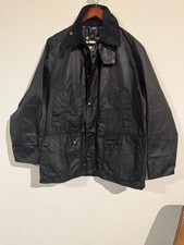 NWT Barbour Bedale Black Waxed Jacket  38 picture
