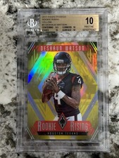 2017 Panini Phoenix - Rookie Rising Deshaun Watson #RR-3 Yellow /25 Bgs 10 🔥 picture