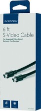 NEW Insignia NS-HZ520 6 foot S-Video Cable Black for Upgraded Video Image Signal picture