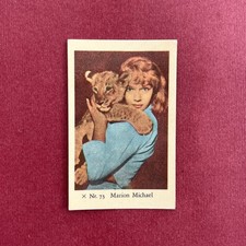 Marion Michael 1958 Dutch Gum X Nr Set #73 Trading Card picture