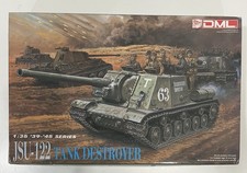 Dragon DML 1/35 Scale JSU-122 Tank Destroyer  Model Kit #6013 Sealed Parts picture