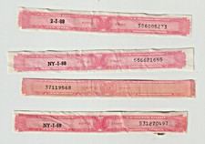 U.S. Internal Revenue Service 4 Bottle Stamp Series 112  Distilled Spirits, used picture