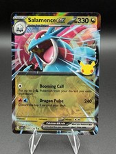 Pokémon TCG Salamence ex 109/128 30th Celebration English NM picture
