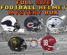 1x NFL Autographed Full-Size Helmet Box Mystery picture