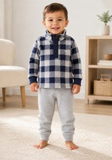 Carter's Toddler Boys' 2-Piece Fleece Pullover Top & Jogger Set  2T picture