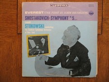 Shostakovich, Leopold Stokowski - Symphony No. 5, Op. 47 1958 SDBR 3010 EX/G+ picture