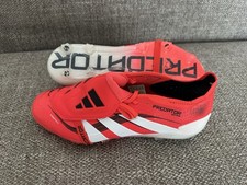 ADIDAS PREDATOR ELITE FG PURE VICTORY FOOTBALL BOOTS - NEW - NR 42 - Red picture