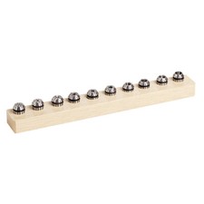 TECHNIKS 12 PC ER20 COLLET SET METRIC 2MM - 13MM X 1 MM .0002 ACCURACY MILL picture