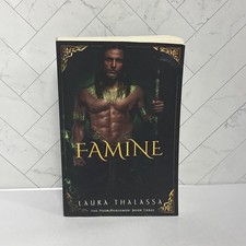 Famine Laura Thalassa Four Horsemen #3 OOP Indie Original Cover Paperback picture