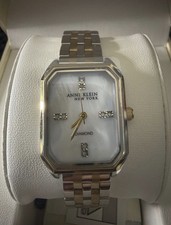 Anne Klein New York Two Tone Diamond Octagon Women's Watch, 24 x 29mm picture