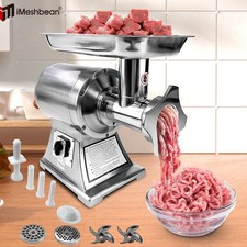 1.5HP 1100W Commercial Electric Meat Grinder Stainless Steel 550lbs/h Heavy Duty picture
