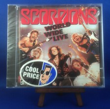SCORPIONS: World Wide Live (RARE 1985 UK IMPORT 1ST PRESSING CDP 7461552) picture