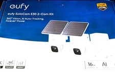 eufy SoloCam E30 2-Cam Kit 2K Solar Camera Outdoor Wireless 360° Pan AI Tracking picture