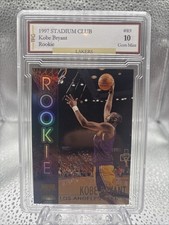 1997 Stadium Club Kobe Bryant RC #R9 GEM 10 picture