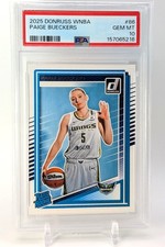 2025 PANINI DONRUSS WNBA #86 PAIGE BUECKERS ROOKIE RC PSA 10 picture