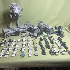 Huge LEGO Star Wars Imperial Army Builder Lot AT-ST TIE Fighter 40+ Minifigures picture