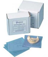 Keystone ProForm .040 Splint Material-5 x 5-50/Bx.-Stiff clear material-#9614830 picture