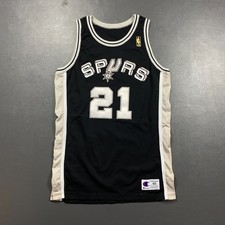 100% Authentic Dominique Wilkins Vintage Champion 96 97 Spurs HWC Pro Cut Jersey picture